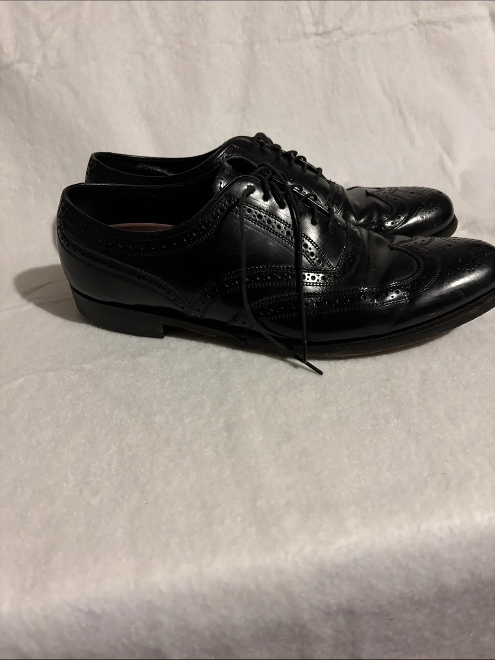 Florsheim Black Men's Wingtip Oxford Dress Shoes